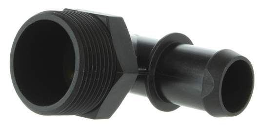 Ilmor 1.25 NPT to 1in Hose 90° Fitting 50H-0129