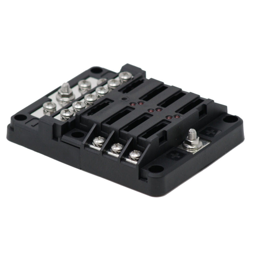 Egis RT Fuse Block 6 Position wGround LED Indication 8025