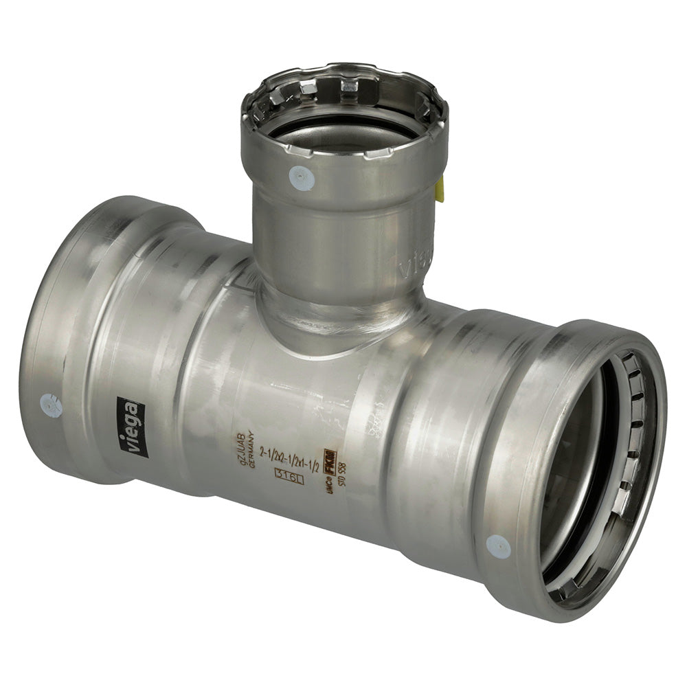 Viega MegaPress 316 FKM Tee 4 x 4 x 112 98475