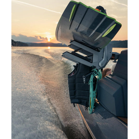 PTM Edge ClampForce 30 Clamping Wake Board Rack Pair Silver P134919010TEBCL