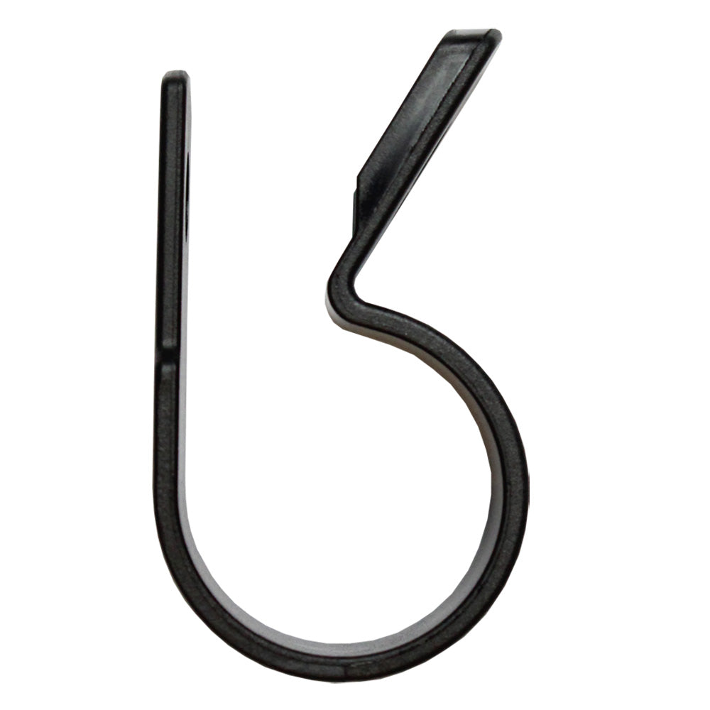 Pacer UV Resistant Nylon CClamps 38 Black 25 Pack BCCH0625BK