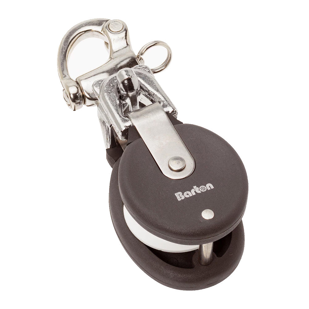 Barton Large Snatch Block fYachts Up to 40 122M Stainless Steel Snap 90401