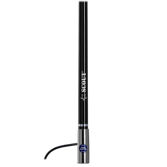 Scout 4 Black AMFM Antenna Fiberglass PF AN NAMFM012T