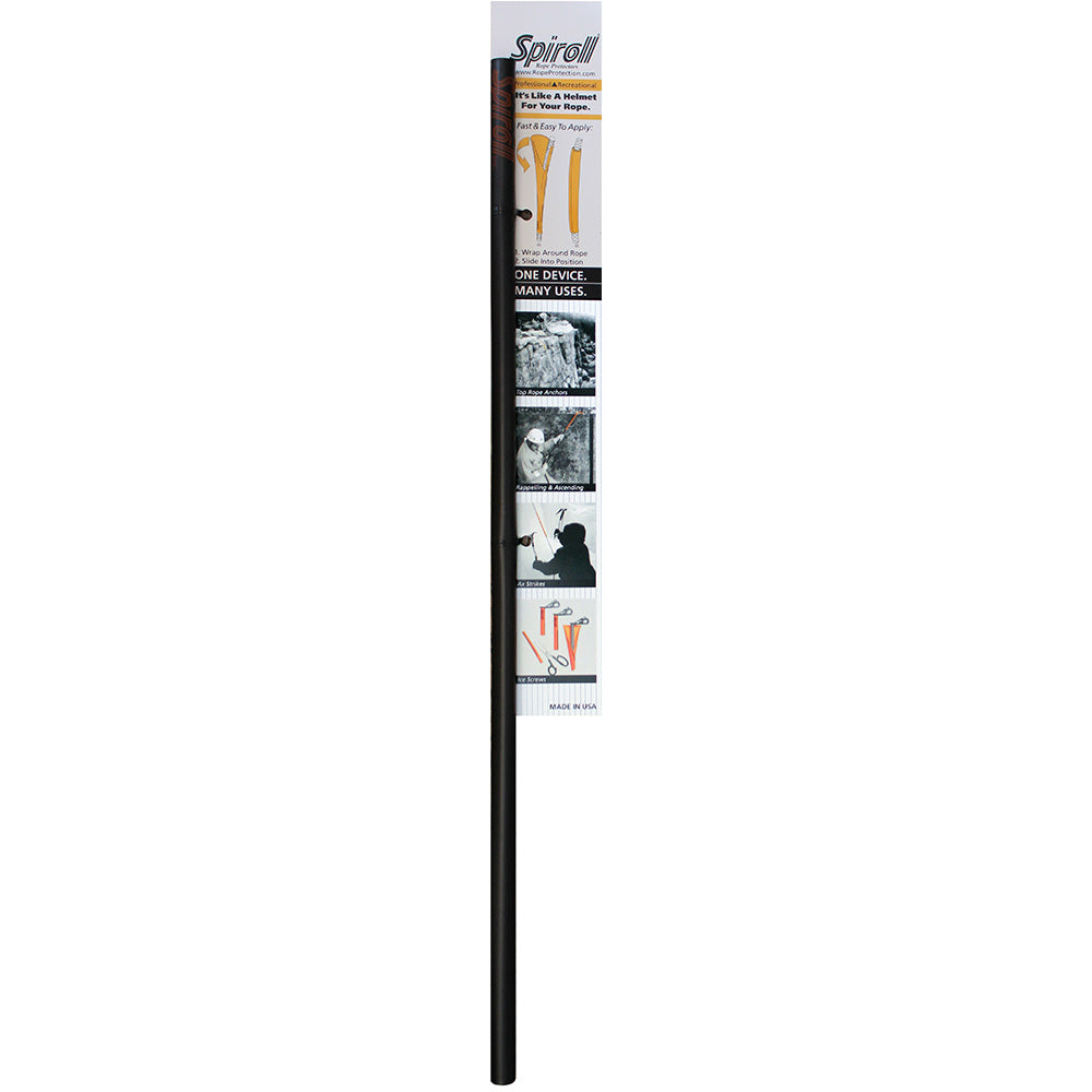 Spiroll Rope Protector Black fLines 12 Greater SPL24BRP