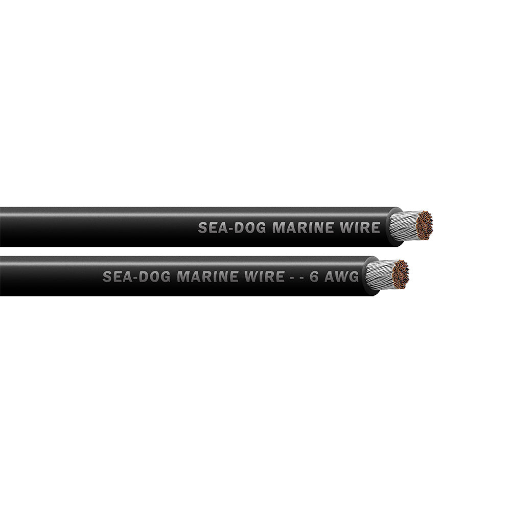 SeaDog 6 AWG Black Battery Cable 100 8006012