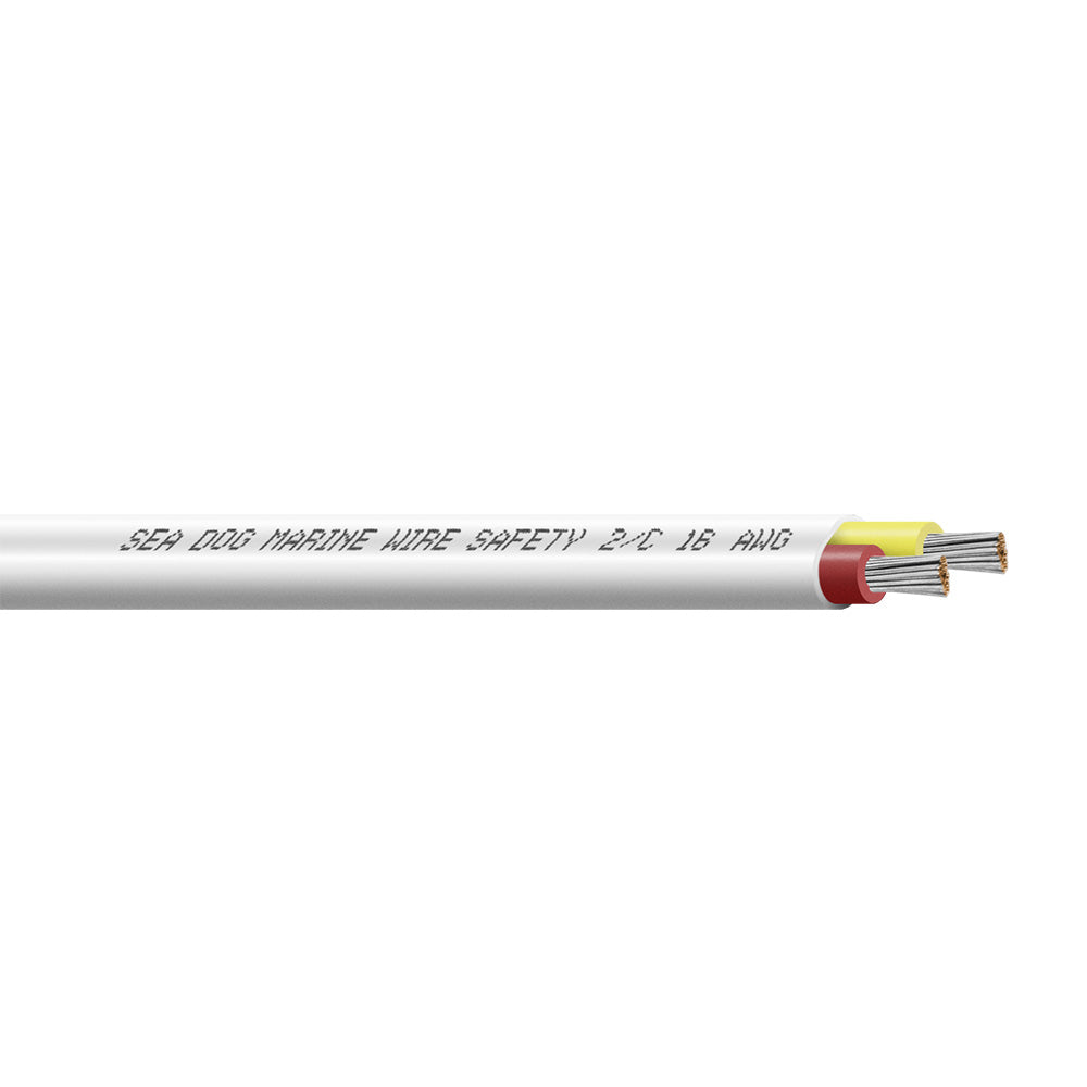 SeaDog 162 AWG Flat Duplex Safety Wire RedYellow 250 8016224
