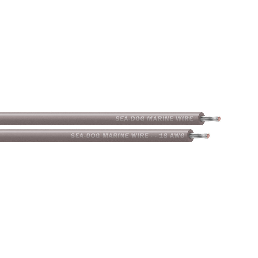 SeaDog 18 AWG Grey Primary Wire 500 8018117