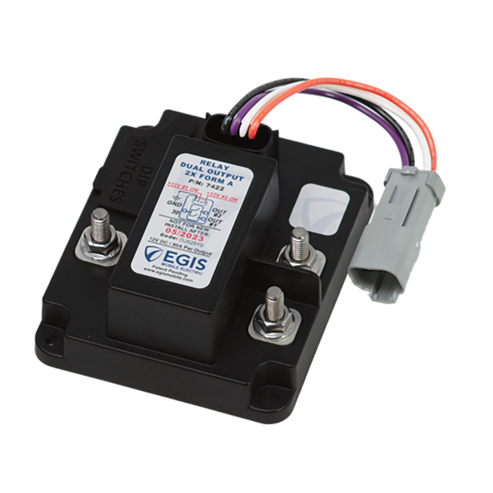 Egis TH3 Dual Relay 2 x 80A 12V 7422