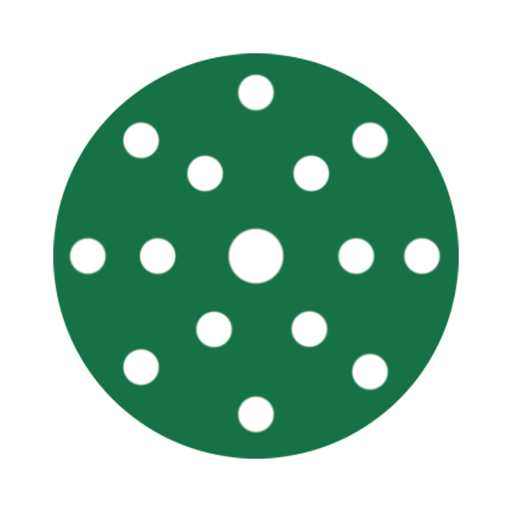 RUPES PROCUT Film Abrasive Discs 150mm 6 15 Holes P2000 Grit Box of 50pcs 945FD2000