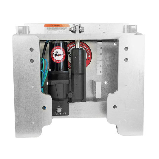 Bobs Machine 6 Extreme Gen 3 Action Series Jack Plate Silver 100606005NOPCNOSPNNG