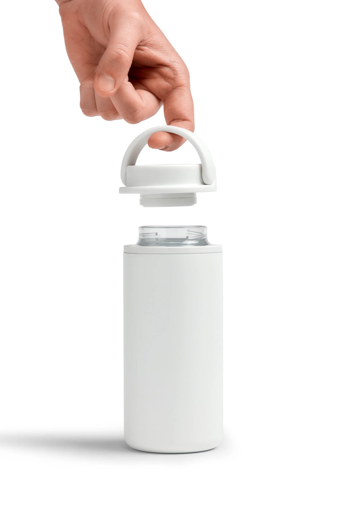 12oz Nomad Grip Tumbler - White
