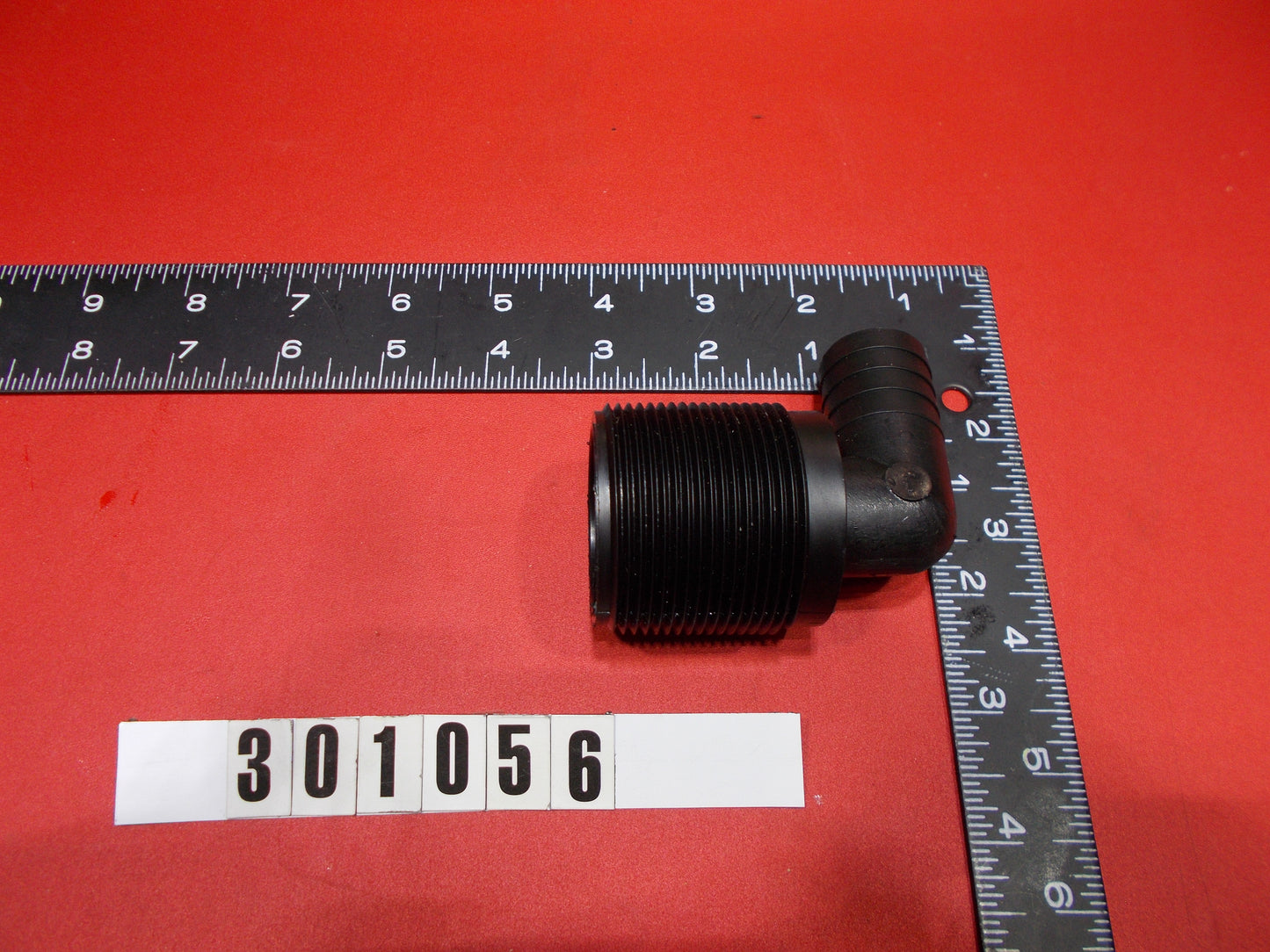 MasterCraft Ballast and sea Strainer fitting 1.5 MALE NPT TO 1BARB 90 ELBOW Hi Flow Ballast 301056