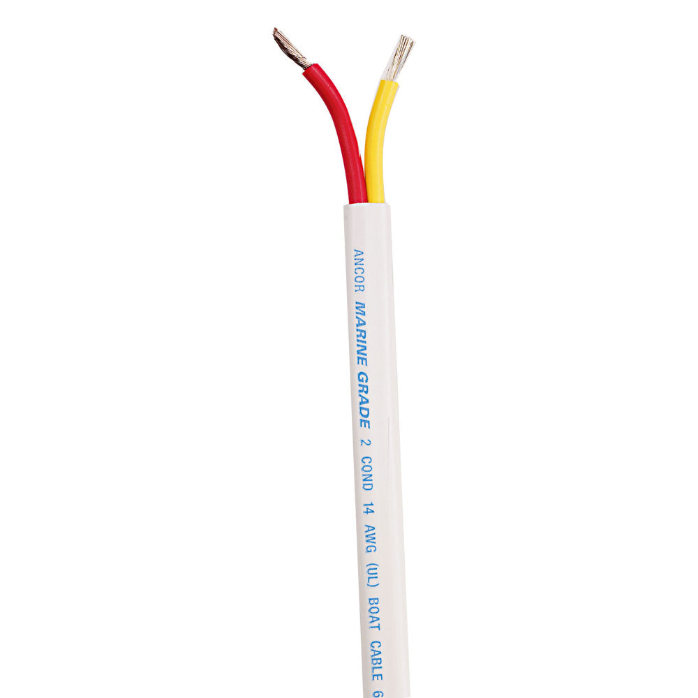 Ancor Safety Duplex Cable 162 2x1mm RedYellow Sold By The Foot 1247FT