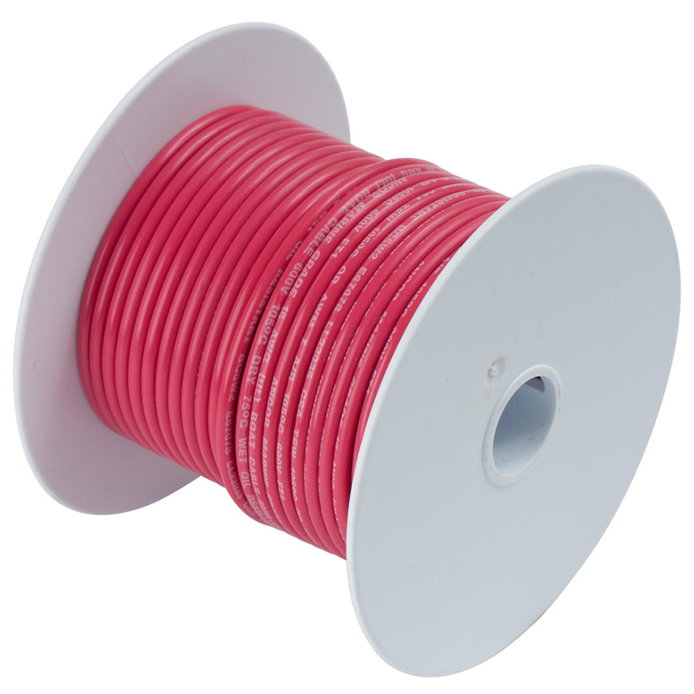 Ancor Red 10 AWG Tinned Copper Wire 500 108850