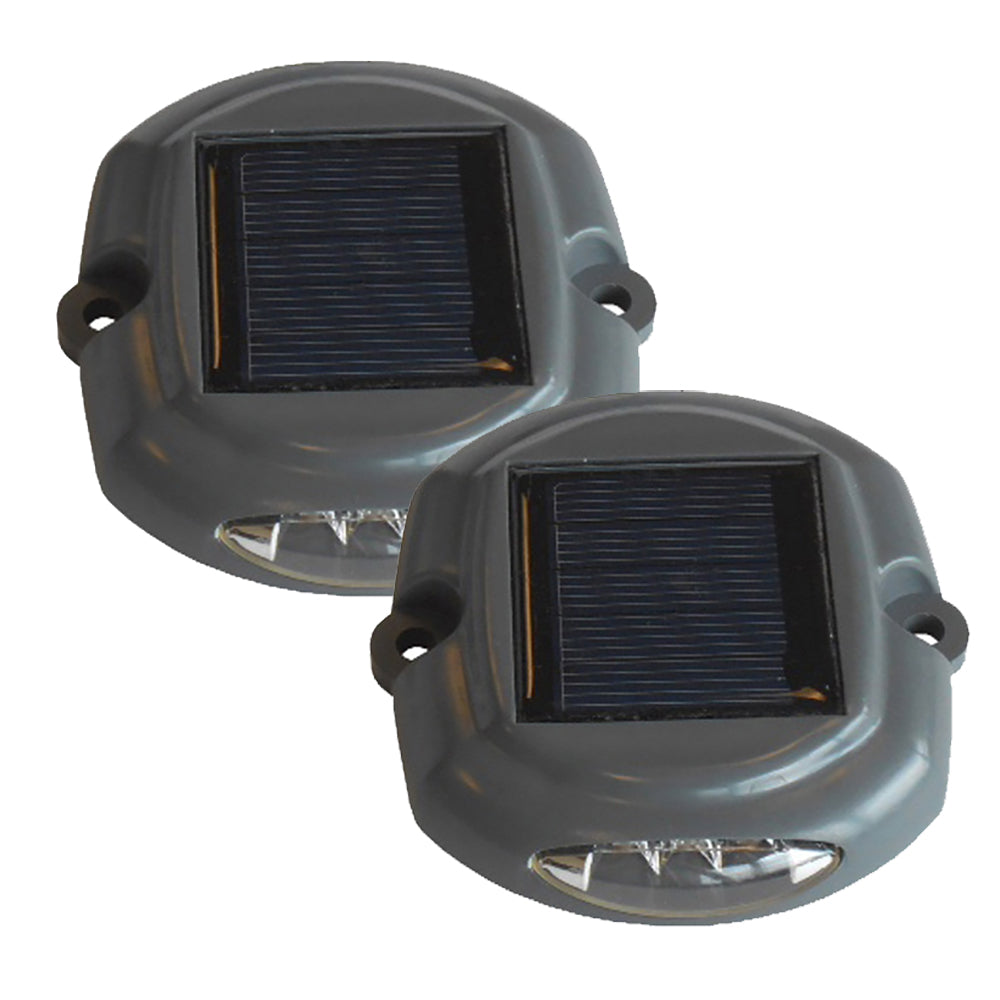 Dock Edge Docklite Solar Dock Deck Light 2Pack 96262F