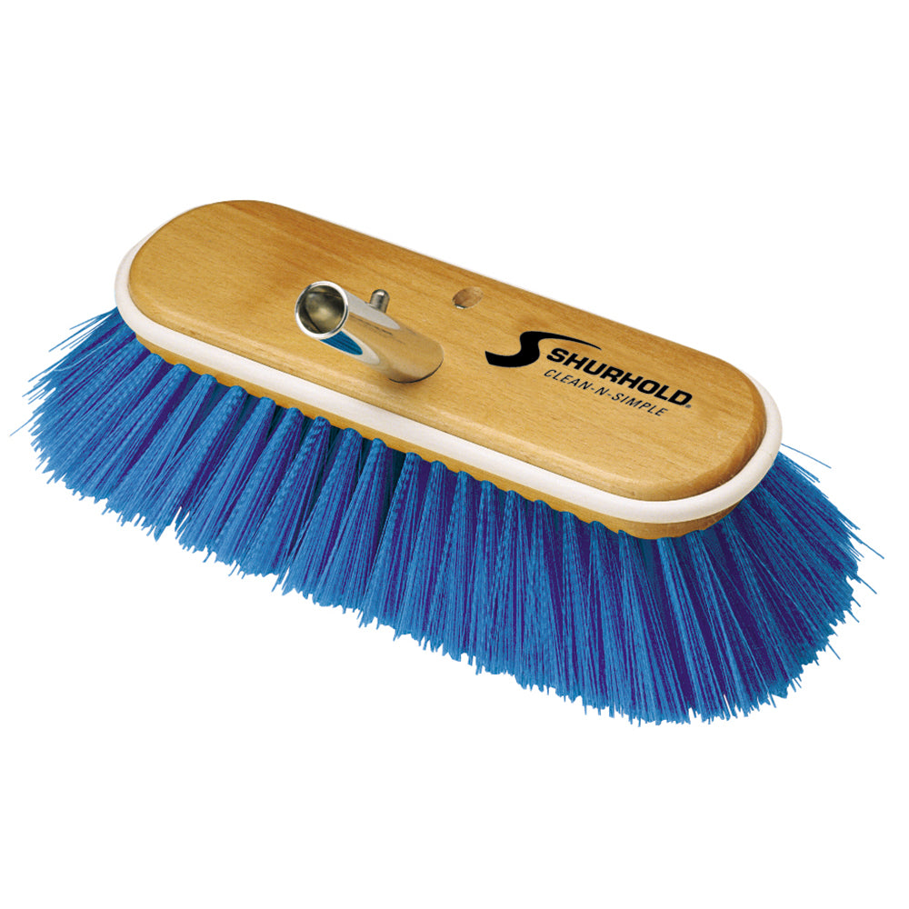 Shurhold 10 ExtraSoft Deck Brush Blue Nylon Bristles 975