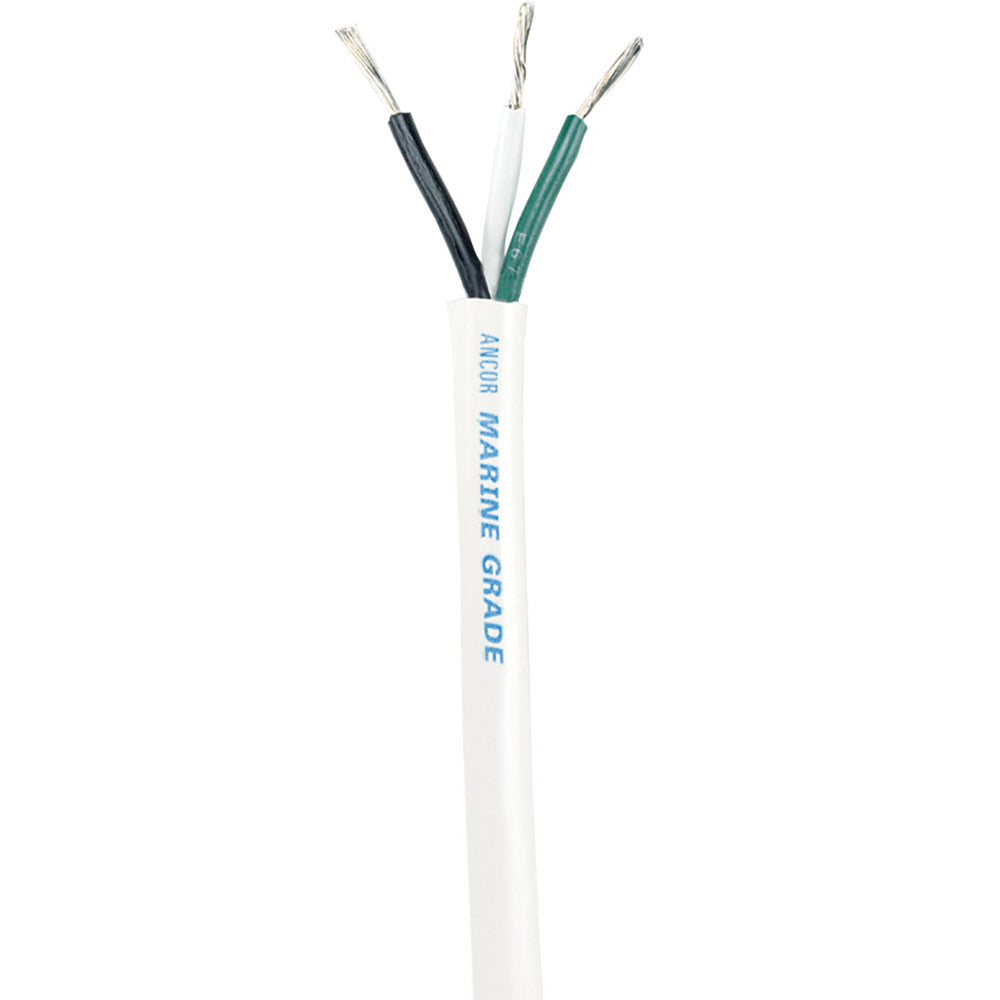 Ancor White Triplex Cable 123 AWG Round 100 133310