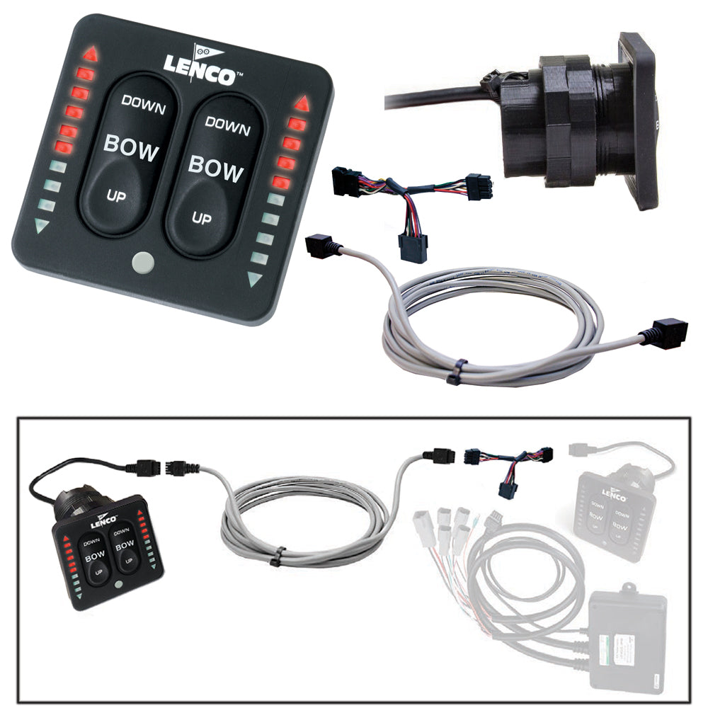 Lenco Flybridge Kit fLED Indicator Key Pad fTwoPiece Tactile Switch 10 11941001