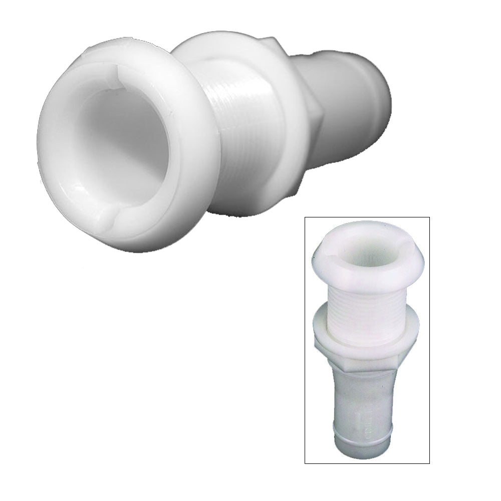 Perko 34 ThruHull Fitting fHose Plastic Narrow Flange 0301DP5