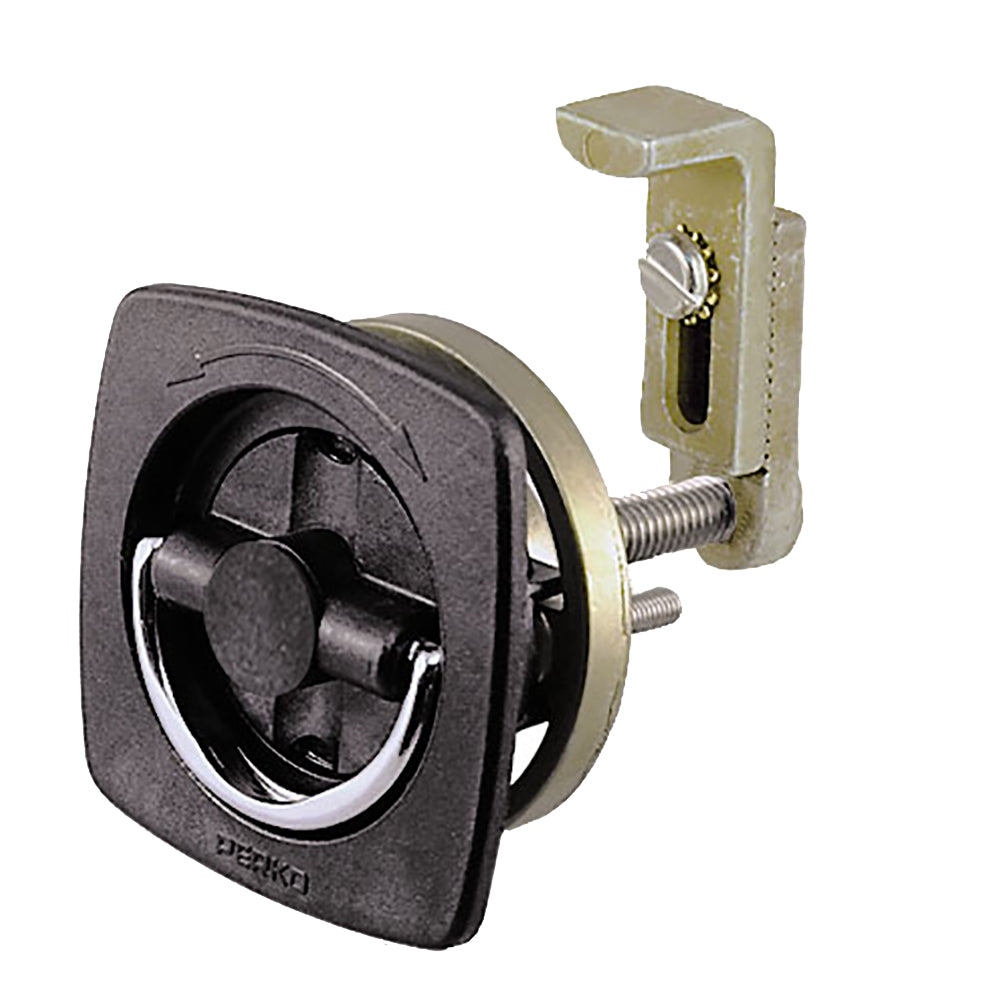 Perko Flush Latch NonLocking 25 x 25 wOffset Adjustable Cam Bar 0932DP2BLK