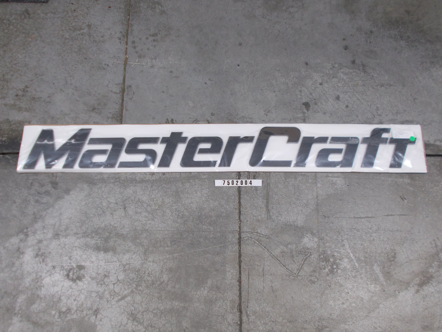 MasterCraft Decal SM Black Satin 7502004