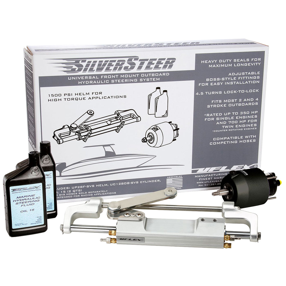 Uflex SilverSteer Outboard Hydraulic Tilt Steering System UC130 V2 SILVERSTEERXP2T