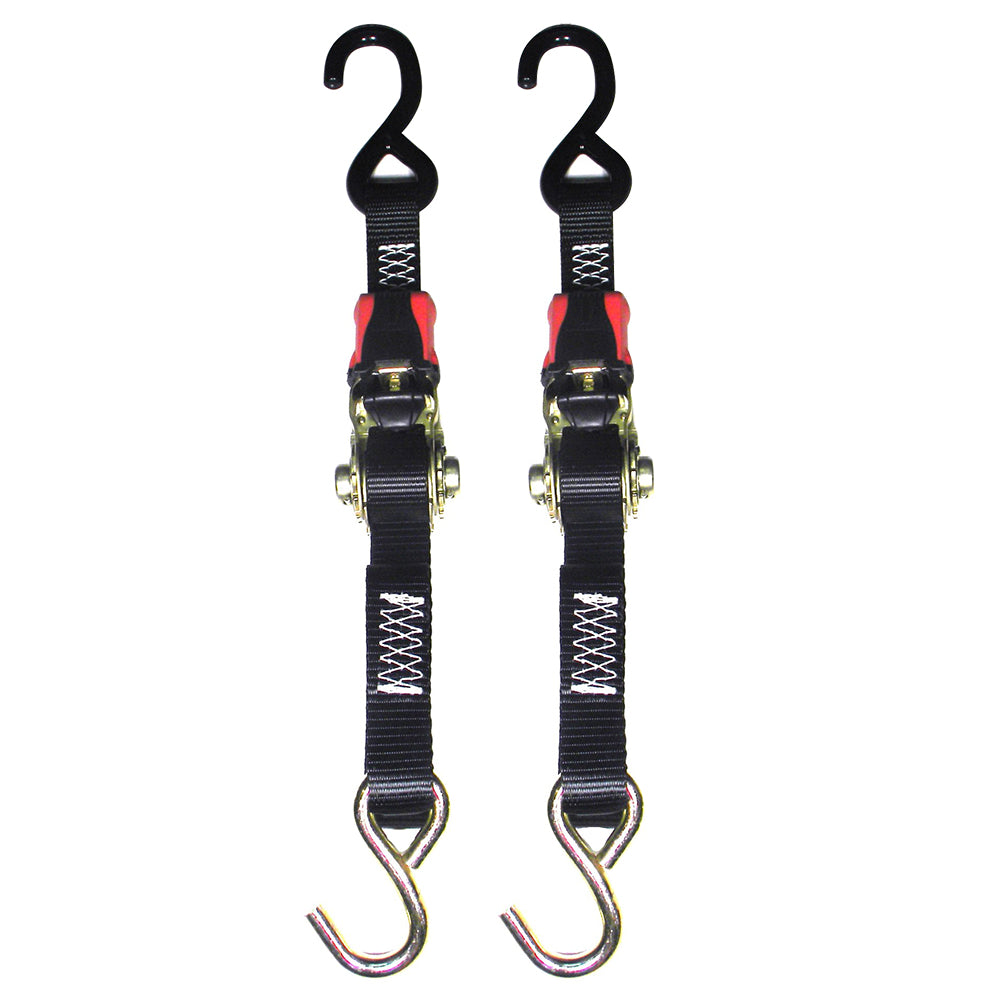 Rod Saver Rubber Ratchet TieDown 1 x 3 Pair RTD3