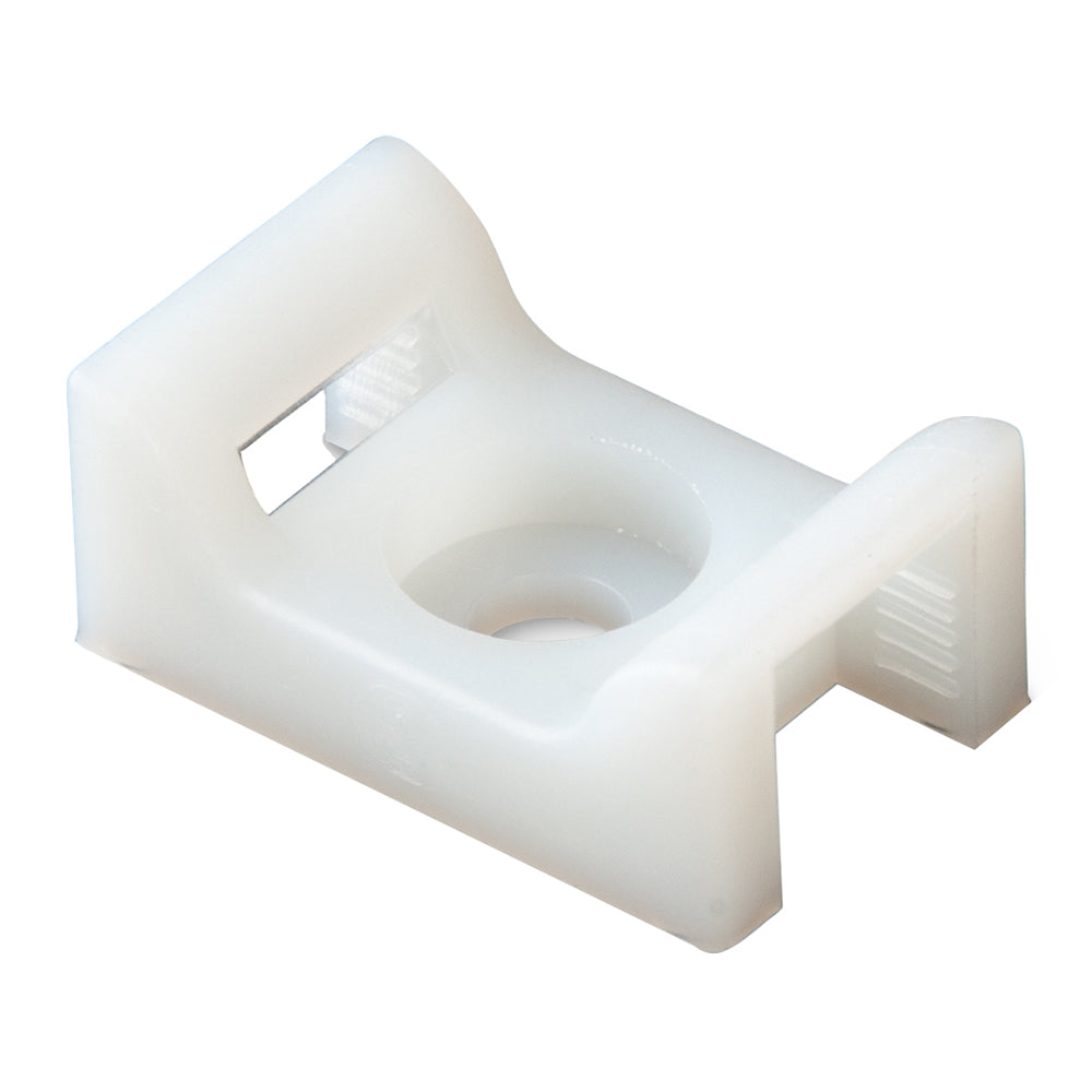 Ancor Cable Tie Mount Natural 10 Screw 100Piece 199263