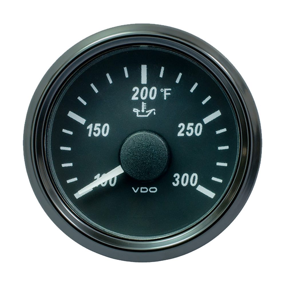 VDO SingleViu 52mm 2116 Oil Temp Gauge 300 F 32218 Ohm A2C3833410030