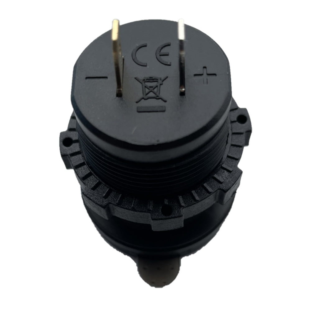 PolyPlanar Panel Mount USB Charging Ports 12V USBPM2