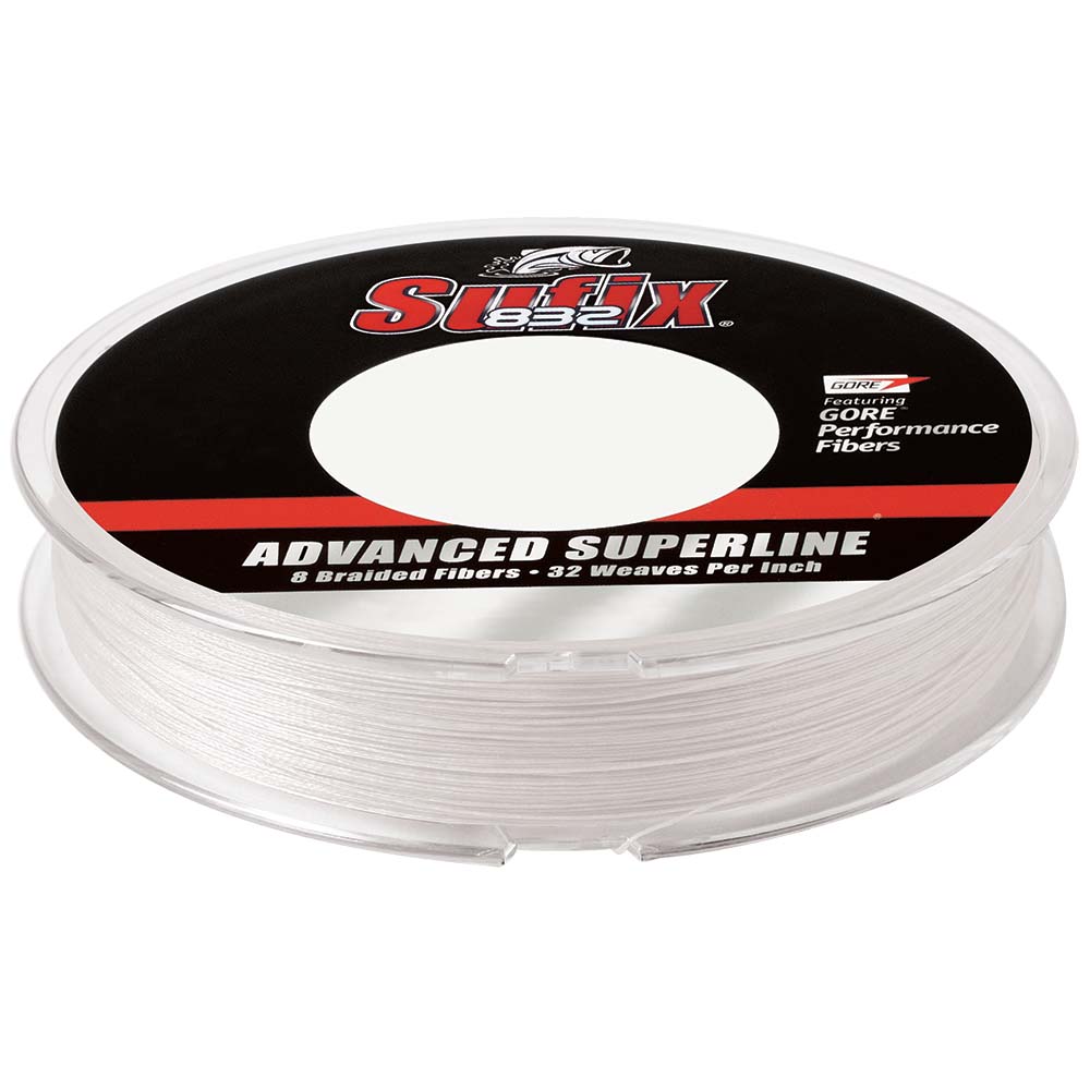 Sufix 832 Advanced Superline Braid 6lb Ghost 150 yds 660006GH
