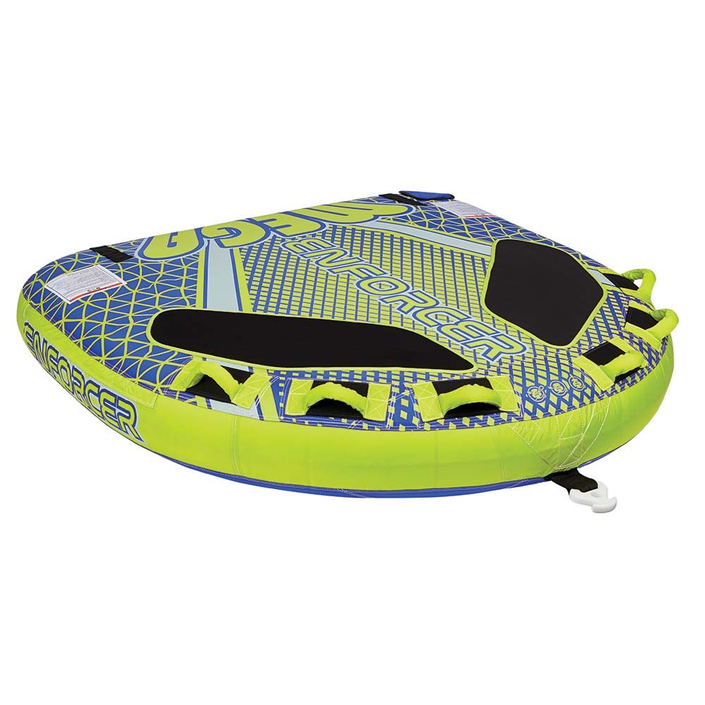Full Throttle Mega Enforcer Towable Tube 3 Rider Yellow 30220030000321