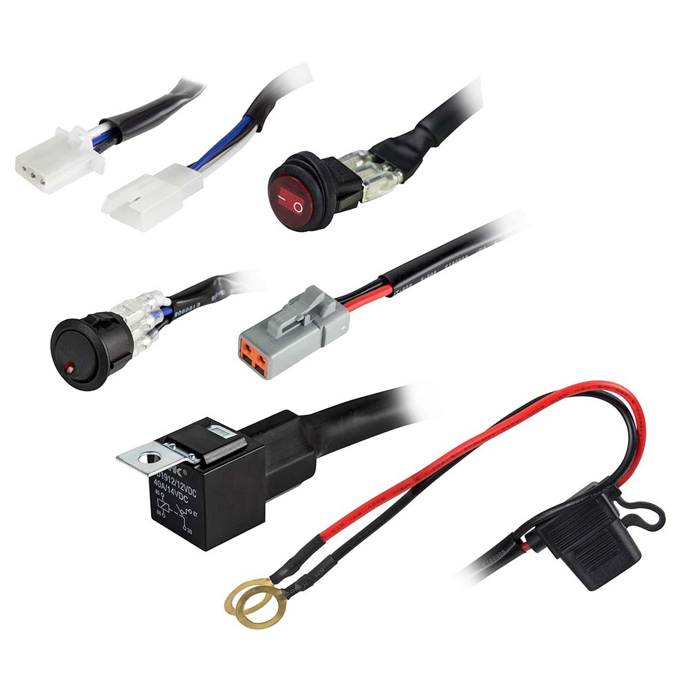 HEISE ATP Wiring Harness Switch Kit 1 Lamp Universal HESLWH2