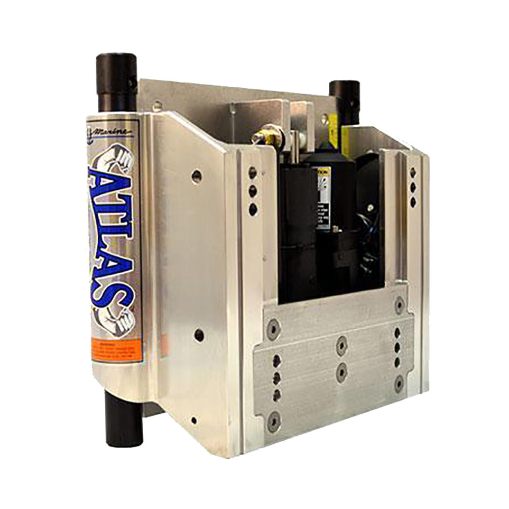 TH Marine ATLAS 4 Set Back Hydraulic Jack Plate STD Polished AHJC4VDP