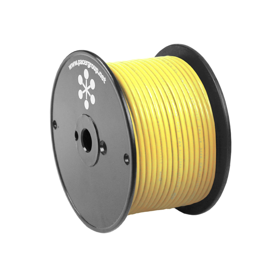 Pacer Yellow 18 AWG Primary Wire 100 WUL18YL100