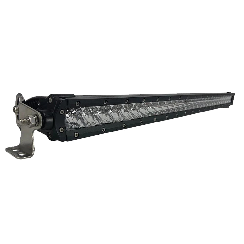 Black Oak 30 Single Row LED Light Bar Combo Optics Black Housing Pro Series 30 30CS5OS