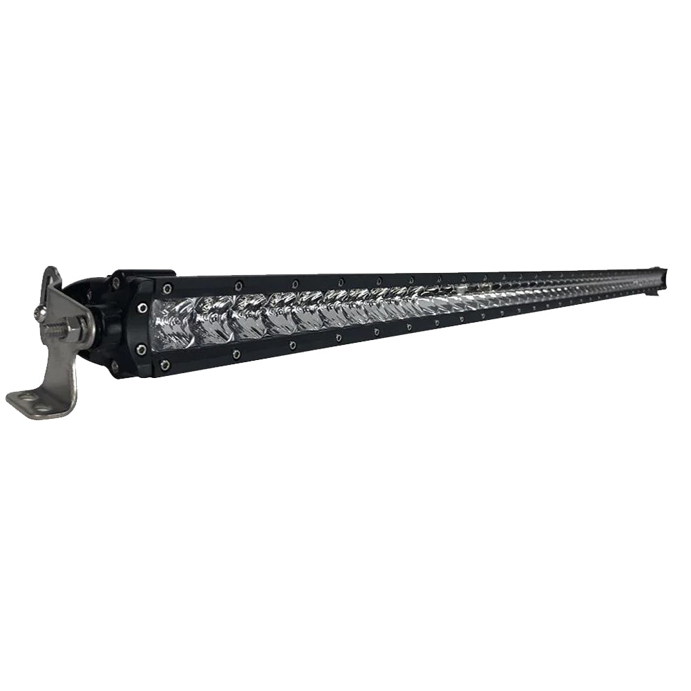 Black Oak 50 Single Row LED Light Bar Combo Optics Black Housing Pro Series 30 50CS5OS