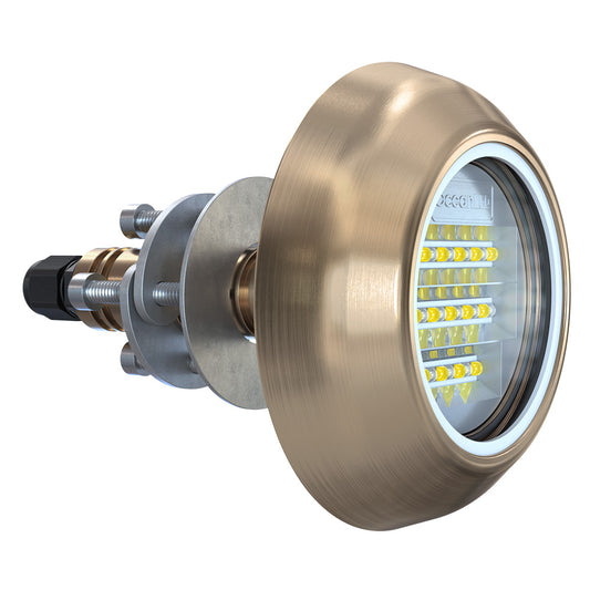 OceanLED Explore E6 Thru Hull Blue White E6TH009BW