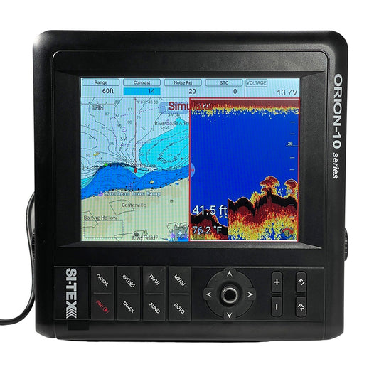 SITEX 10 ChartplotterSounder Combo wInternal GPS CMAP 4D Card ORIONCF