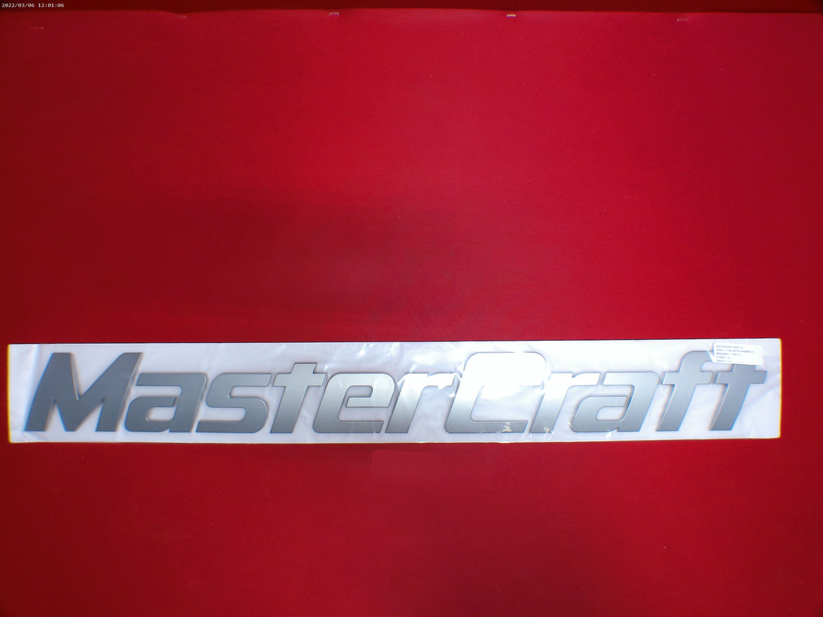 MasterCraft DECAL-MC 4" SATIN CHROME