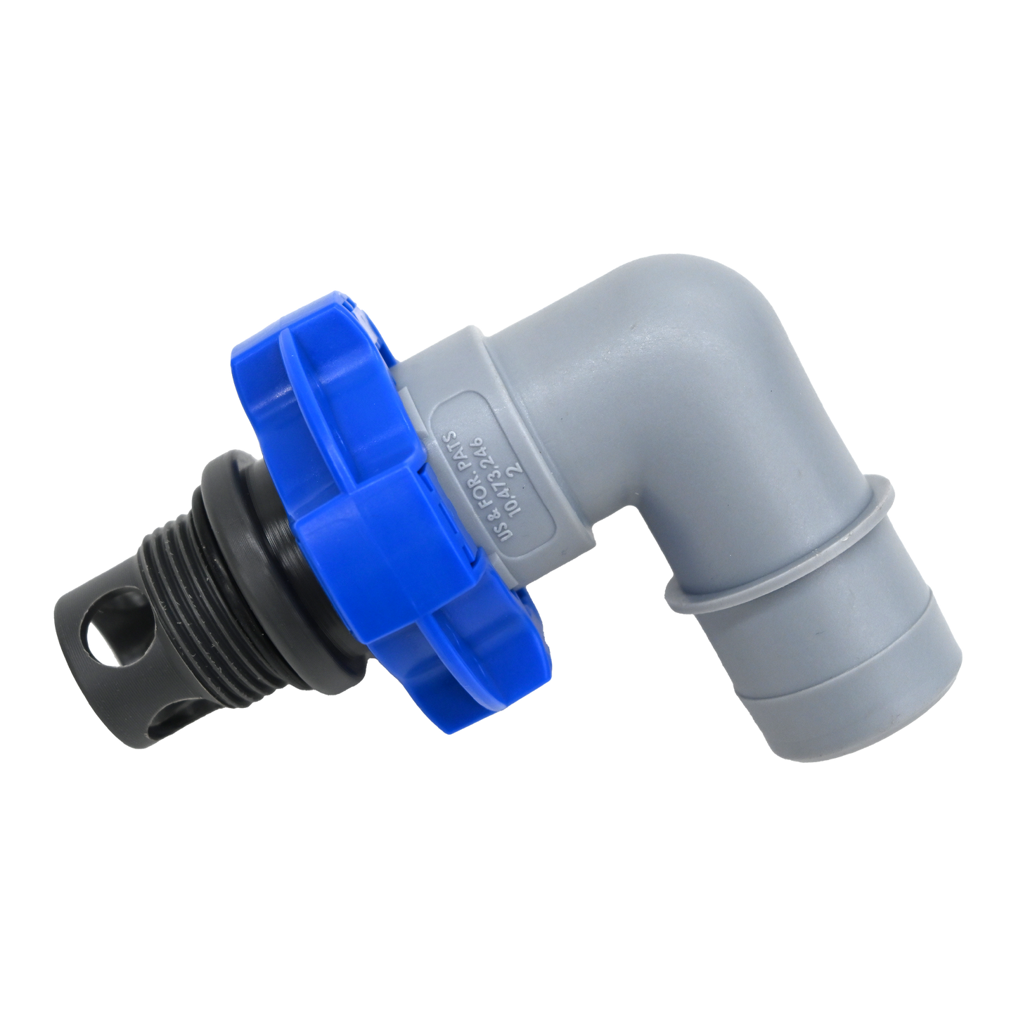 1 1/8"- Quad Qwik-Lok Flow-Rite QC Elbow Fitting (S1010)