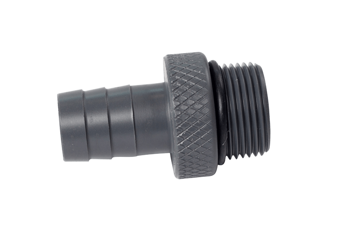 3/4" Barbed End - Sac Valve Threads (W737)