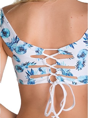 Jassmine Bikini Top - Pineapple