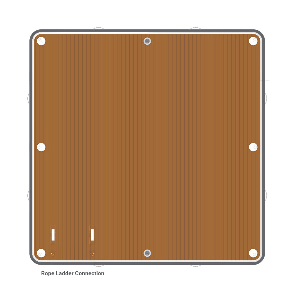 NIXY 10' x 10' Floating Deck