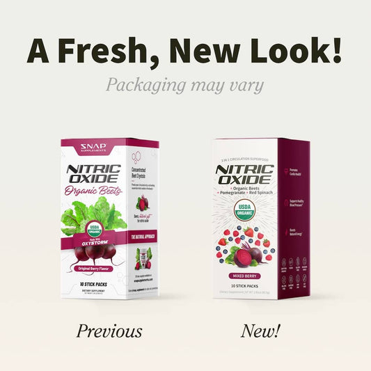 Nitric Oxide Organic Beets Single-Serve Packs