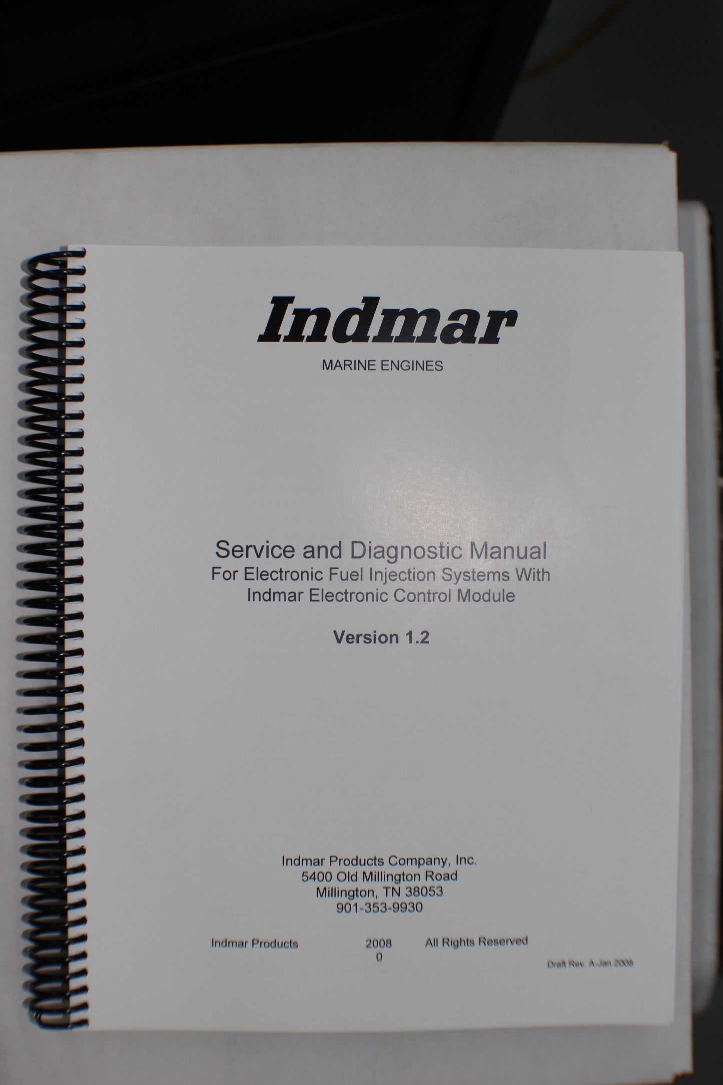 SMP0503-09 MANUAL SVC/DIA INDMAR ECM V1.2