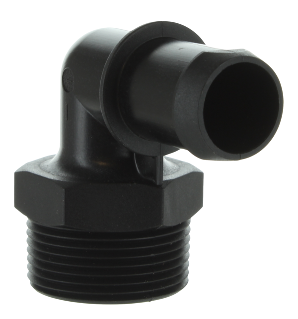 Ilmor 1.25 NPT to 1in Hose 90° Fitting 50H-0129