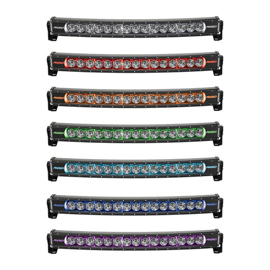 RIGID Industries Radiance  Curved 20 Light Bar  RGBW 320053