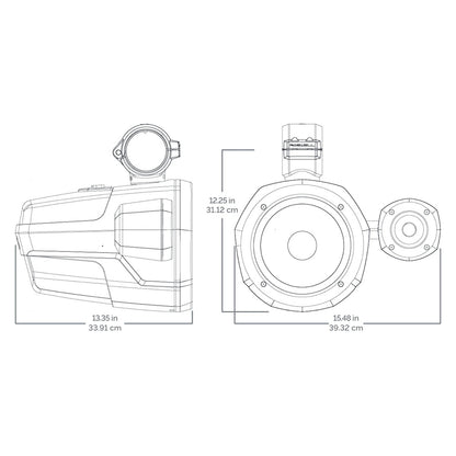 Roswell R1 Pro Tower Speakers  White  200W RMS  400W Peak Power C9201910W