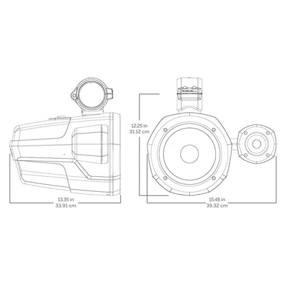 Roswell R1 Pro Tower Speakers  Black  200W RMS  400W Peak Power C9201910